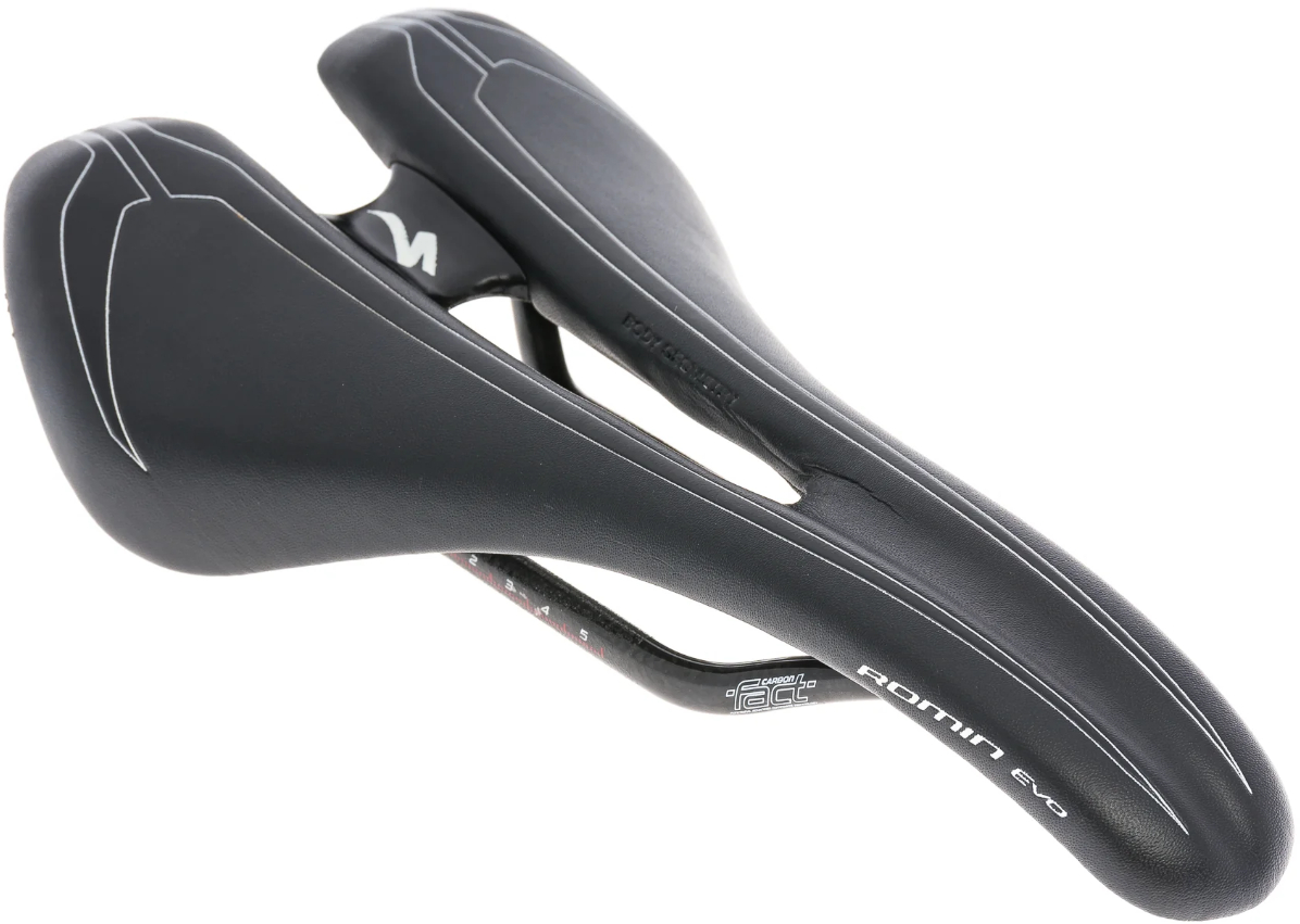 パーツ S-Works Romin Evo Carbon Saddle 143mm S-Works Romin Evo Mirror Saddle Specialized Black - IBKBike